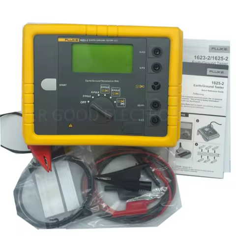 Fluke 1623-2 Professional Ground Resistance Tester GEO Earth Ground Resistance Meter Professional fo