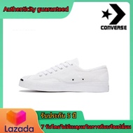 《กิจกรรมในเวลาจำกัด》Converse All Star Jack Purcell OX Low Unisexรองเท้าผ้าใบแฟชั่นกันลื่นระบายอากาศสำหรับผู้ชายและผู้หญิงรับประกันความแท้ รับประกัน 5 ปี Skateboard Men's sports shoes Outdoor running shoes women's shoes Unisex