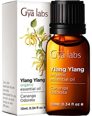 Gya Labs Ylang-Ylang Essential Oil Organic for Diffuser - 100% Natural Organic Ylang Ylang Essential