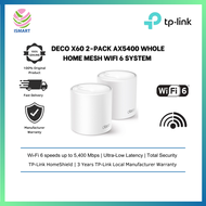 TP-LINK DECO X60 2-PACK AX5400 Whole Home Mesh WIFI 6 System