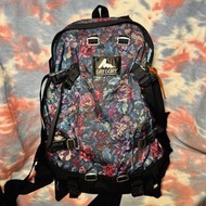 90% new 美國製 Gregory Day and half pack Rusty tapestry 33L backpack 紫花尼龍拉鏈背囊 書包 背包