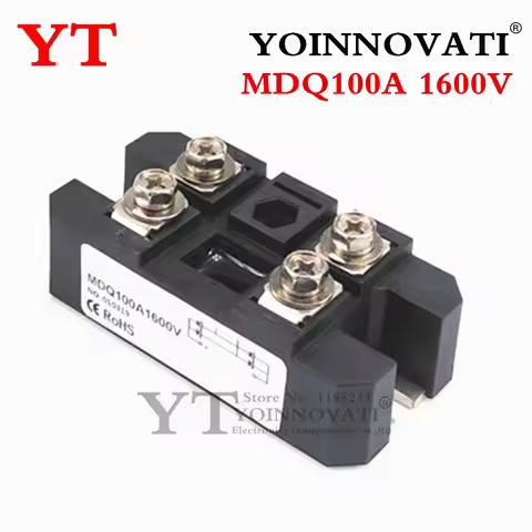 1PCS 100A MDQ100A MDQ100A 1600V Single-phase rectifier bridge AC-DC Module MDQ100A1600V