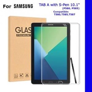 (2片裝) Tab A 10.1寸 Samsung Galaxy Tab (S Pen Version) (SM-P580, SM-P585) 平板電腦鋼化玻璃螢幕保護貼 Screen Protector ,三星平板專用玻璃貼