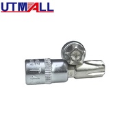 9pcs 5 Point Star Torx Screwdriver Bit Set 1/4 Inch Drive Pentalobe TS10 TS15 TS20 TS25 TS27 TS30 TS