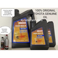 100% ORIGINAL Toyota diesel engine oilCI-4 7 LITER 15W40 SYNTHETIC 10K (FOC INJECTOR CLEANER-ENGINE FLUSH)