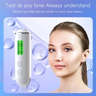 LCD Digital  Skin Oil Content Moisture Analyzer Face Elasticity Whitening Degree Tester Detector