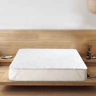 Aussino MicroPure Anti-Allergic Whites Mattress Protector Pad