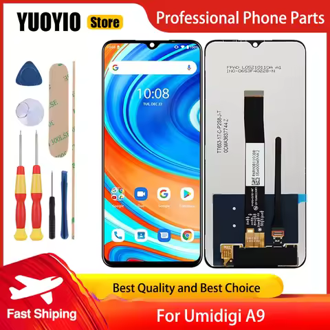 Display For UMIDIGI Bison 2 Pro A13 Pro Max 5G F2 Power3 F1 PLAY Bison GT 2 Pro S3 Pro A9 F3 Power 7