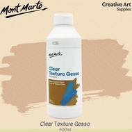 Serba Menarik Mont Marte Clear Texture Gesso 500ml