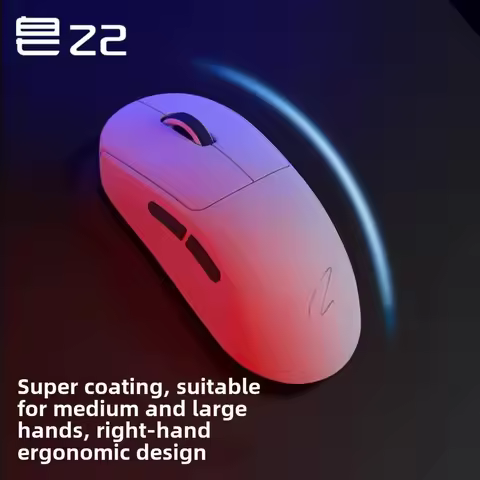 ZAOPIN Z2 three-mode 4K/8K wireless game mouse with hot-swappable micro-motion 26000DPI 650IPS fast 