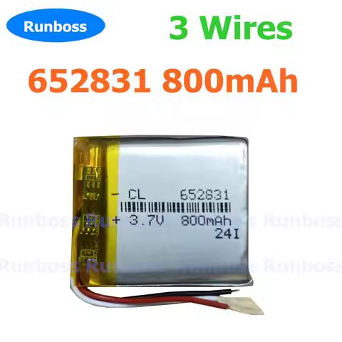 1-10pcs 652831 663032 3.7V 800mah Battery for JBL Everest Elite 300 E45 E45BT E55BT DUET BT GBL Live