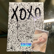 [Pre-loved] Jeon Somi xoxo album o version fullset unsealed with poca pc photocard