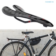 [LovelyCat]Carbon Fiber Riding Saddle Easy to Install Lightweight Bike Saddle for Road Bike
