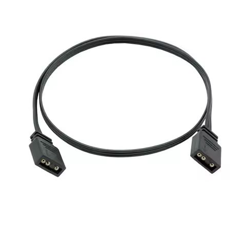 30cm 50cm 1m 3PIN Female To Female ARGB Extension Connector Cable For 5V LED Strip