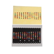 Water Resistant Universal Guitar Fretboard Note Labels Fingerboard Fret Stickers 2 Colors Optional G