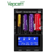 Vapcell S4 Plus V2.0 SUPERr ULTRA FAST Charging Battery Charger (3A each Slot) Nitecore Xtar Batteri