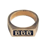 Custom ring 666