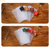 weroyal A5 A6 A7 Binder Divider Binder Indexes Divider Insertable Divider Assorted Color