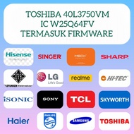 Toshiba 40L3750VM W25Q64 FIRMWARE