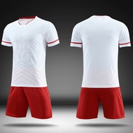 Thailand Quality Youth Training Kit Boys Soccer wear Uniform Set Customized Gift Soccer Jersey Kids