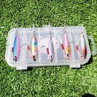 fishing bait 1 set Micro jig 3gram/6.5gram/7gram freegift box