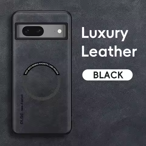 Magnetic Retro Leather Soft Case For Google Pixel 7 Pro 7A Pixel7 Pro Google7A Wireless Charging Pho