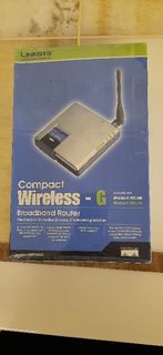 LINKSYS 2.4GHz Router 路由器 (100%全新未開封)  (Model:WRT54GC)