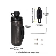 OsmaR แม่เหล็กขวดจักรยาน Cageless ขวดออกแบบ 450/600/750ML ที่แนบมาขวดกรงแม่เหล็กฐานติดตั้งจักรยานขวด