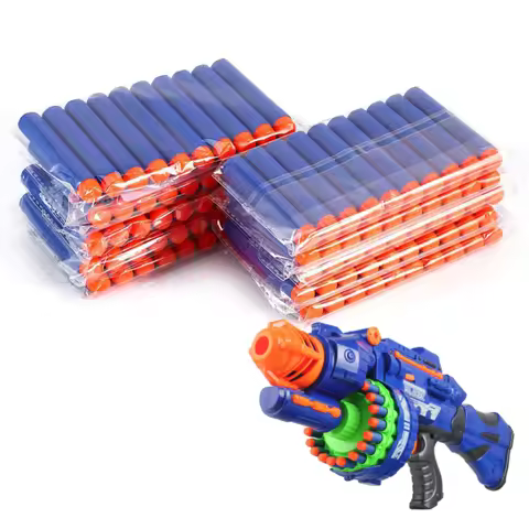 Precise EVA Soft Toys Bullets Kids Refill Hollow Head Darts Ball Weapons Pistols Guns Pellet Shootin