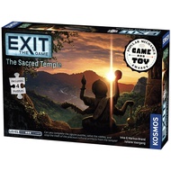 Exit: The Sacred Temple (with Jigsaw Puzzles) | Exit: The Game - A Kosmos Game | Family-Friendly, Ji