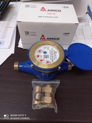 water meter brass amico 1/2 inch SNI