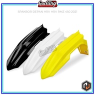 Front Fender Number Plate HARYMX RMZ 450 2021 Trail Universal CRF KLX 150 Bigfoot Dtracker WR 155