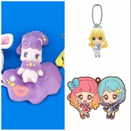 Japan Direct 🆕️ authentic Aikatsu stars Hime Shiratori keychain Aine & Mio keychain