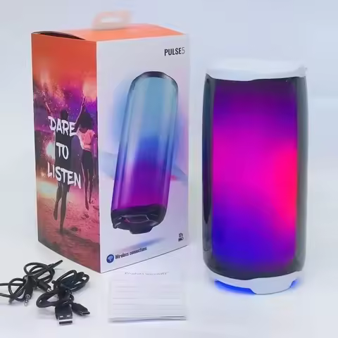 PULSE 5 Family K Song Bluetooth Speaker Portable Column RGB Atmosphere Lamp Audio Boombox Outdoor Wa