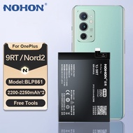 Nohon BLP861 Battery For 1+ One Plus Oneplus Nord 2 Nord2 / 9RT Phone Replacement Bateri