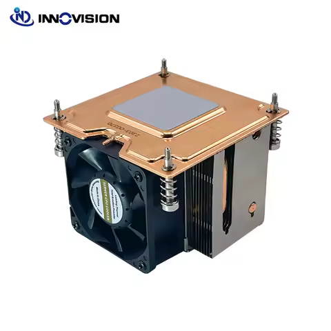 2U 115X CPU Cooler Suit For Intel LGA1200 LGA1150 LGA1151 LGA1155 LGA1156 With 6025MM High Speed Fan