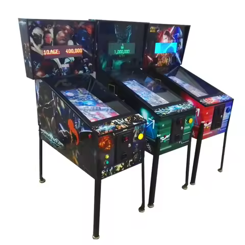 High Quality 43-Inch Virtual Pinball Machine HD 4K 1200 Games Coin Pusher Arcade