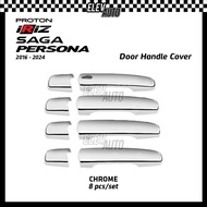 Proton Iriz Persona Saga VVT Door Handle Cover Accessories Carbon Chrome Bowl MC2 2016 2017 2018 201