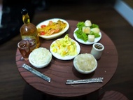 香港特色住家飯連摺枱摺凳套裝