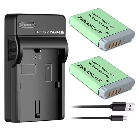1500mAh NB 13L NB13L NB-13L Camera Battery +Charger for Canon PowerShot G5X G7X G9X G7 X G9 X Mark I