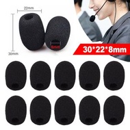 [10個裝] 會議麥克風 話筒套網罩 加厚防噴防風防塵海綿咪罩