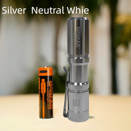 Manker E05-II แสงที่แข็งแกร่ง1300ลูเมนแบบพกพาขนาดเล็กไฟฉายกลางแจ้งฉุกเฉิน EDC