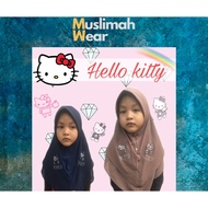 💥DESIGN TERBARU💥 TUDUNG SARUNG BUDAK HELLO KITTY ALFARO