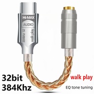 【Hot ticket】 USB Type C to 3.5mm DAC Dongle walk play Hi-max support EQ HiFi portable digital audio