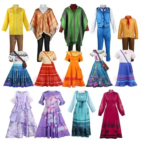 Encanto Cosplay Costume Adult Carnival Uniform Anime Party Halloween Costumes Women Game Anime Cos J