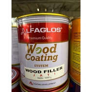 Putty Wood Filler Teak Alfa alfaglos 1kg