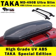 TAKA MD-490B Bubble Design Car Roof Box [Special Edition] [XL Size] Cargo ROOFBOX