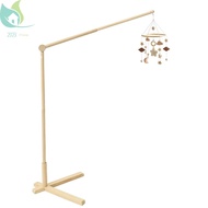 Wood Floor Standing Crib Mobile Arm 153.5cm Height Movable Baby Mobile Holder for Hanging Toys SHOPQ