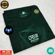 Kaos Distro CRS 91 Pria Brand | Kaos CRS 91 Tersedia Ukuran JUMBO | Baju Cowok Dewasa Terbaru | Kao