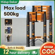 2.7/3.9/4.3/5.1M Ladder Aluminum Ladder Folding Ladder Lipat Telescopic Tangga Aluminium Heavy Duty 